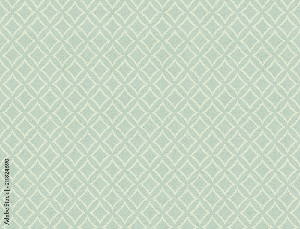 Painted retro wallpaper in pastel colors