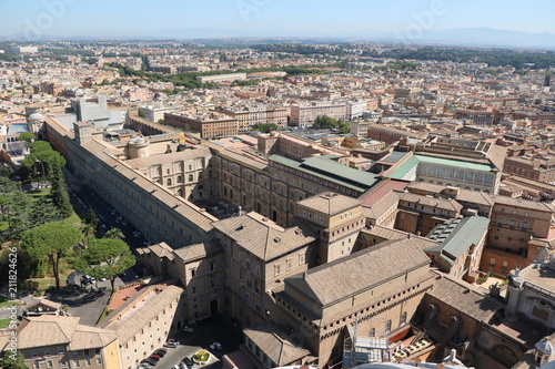 Historic Rome from above, Italy