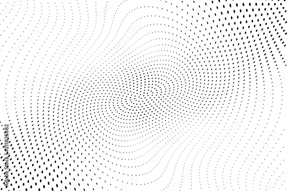 Wave Halftone background. Abstract Pattern in pop art style. Vintage, retro backdrop. Futuristic panel Vector illustration Wave Halftone background. Abstract Pattern in pop art style. Vintage, retro backdrop. Futuristic panel Vector illustration