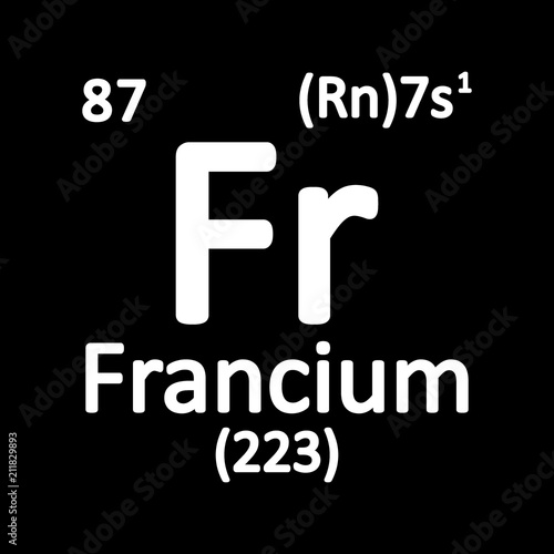 Periodic table element polonium icon.