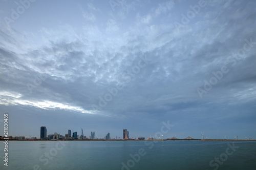  Bahrain skyline sunset © Dr Ajay Kumar Singh