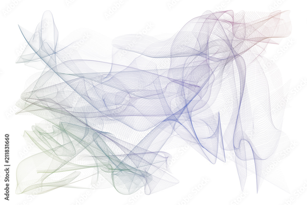 Smoky line art illustrations background abstract, artistic texture. Details, surface, digital & messy.