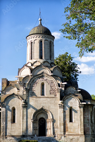 Ancient temple in the monastery photo