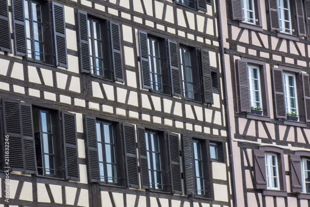 Obraz premium Façade à colombages