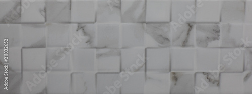 Fototapeta Naklejka Na Ścianę i Meble -  floor tiles, kitchen pattern with abstract mosaic