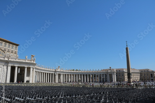 St. Peter's Basilica at St. Peter's Square in the Vatican in Rome, Italy