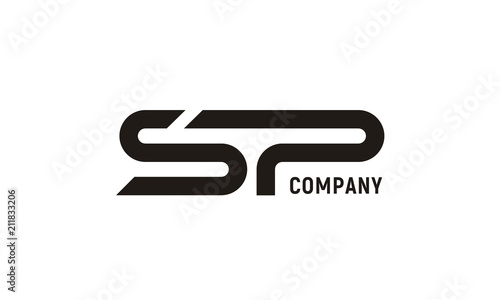 Modern Initial SP logo design inspiration photo