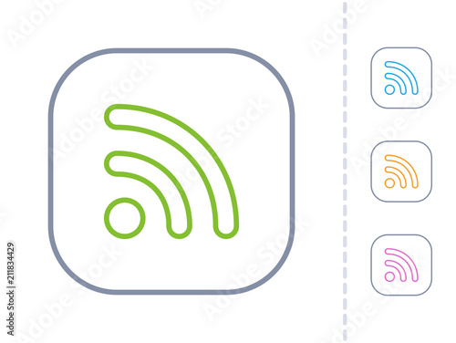 RSS Sign - Simple Icons