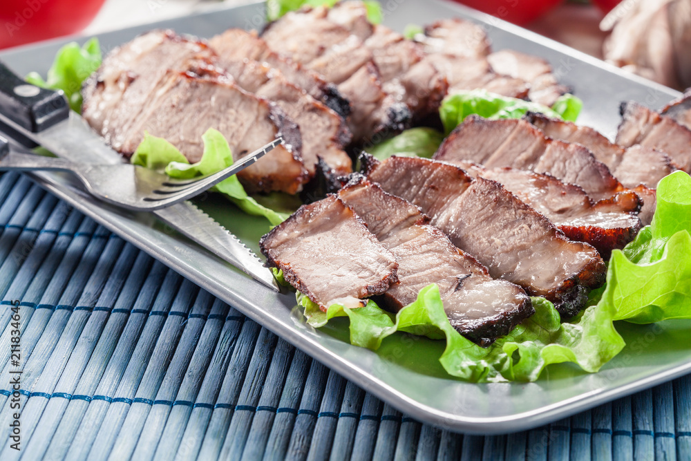 Char Siu Pork - Chinese roasted pork shoulder Char Siu Pork - Chinese roasted pork shoulder