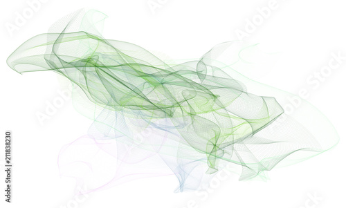 Smoky line art illustrations background abstract, artistic texture. Generative, curve, repeat & pattern.