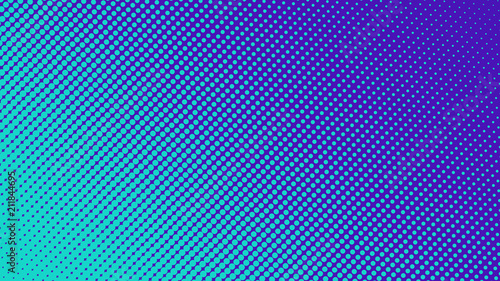 Halftone gradient pattern vector illustration. Light blue dotted, blue halftone texture. Pop Art style blue halftone, comics Background. Background of Art. Dots background. AI10