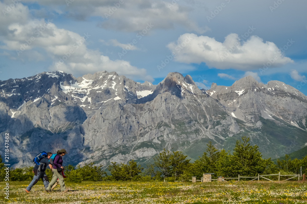 Fototapeta premium Trekking