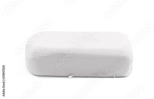 Rubber eraser isolated