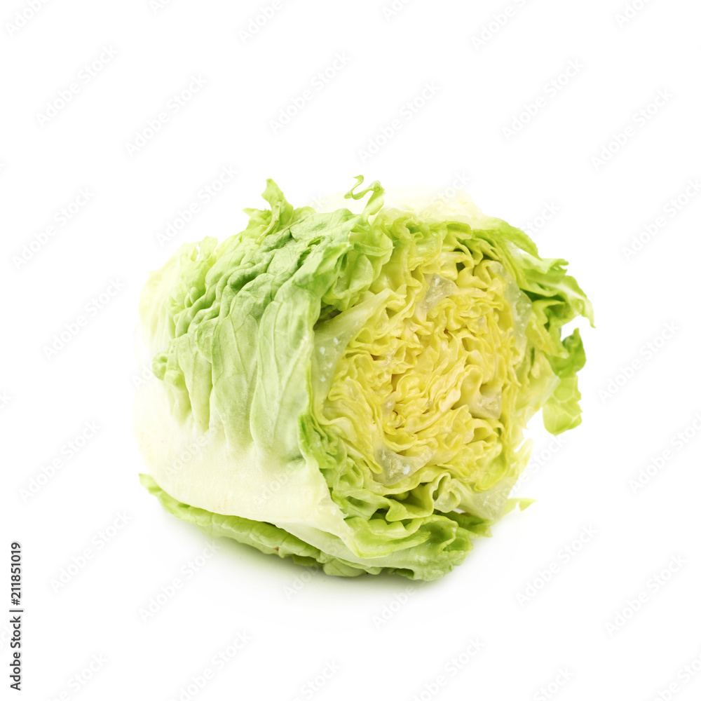 Little gem salat isolated Little gem salat isolated