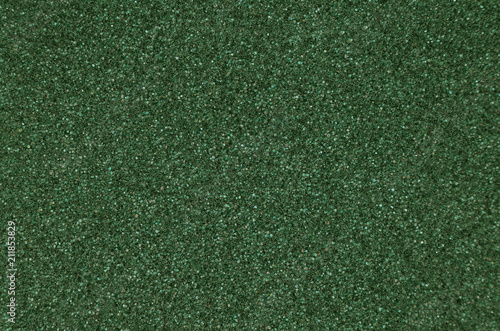 Green foamed rubber photo