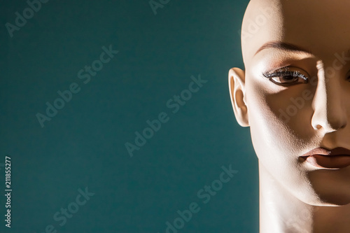 Part of the face. Dummy. Ha...