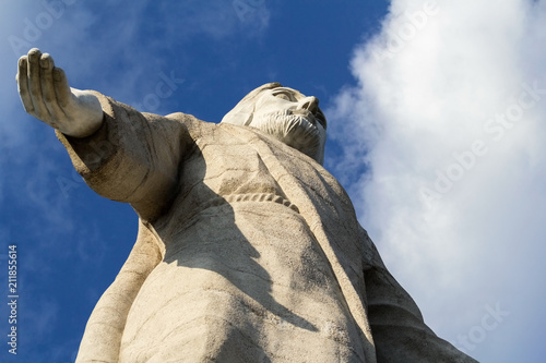 The statue of the Cristo del Picacho in Tegucigalpa, Honduras