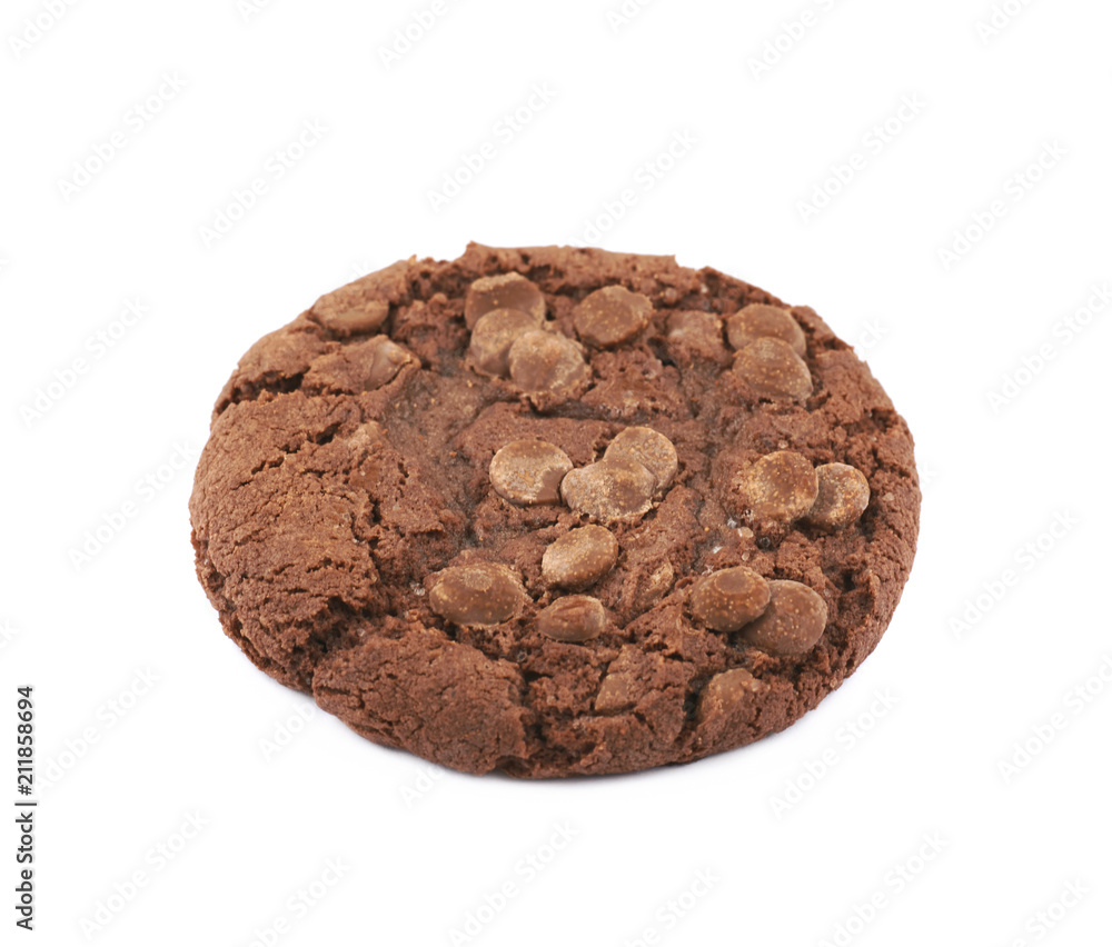 Chocolate chip cookie isolated Chocolate chip cookie isolated