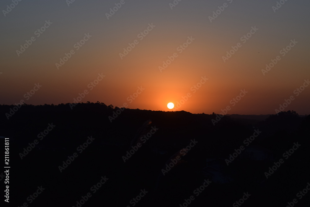 Obraz premium Pôr do sol