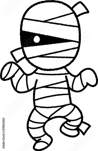 ミイラ男の子供

