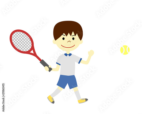 テニス　男の子