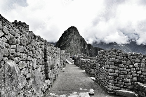 Konstfotografi Machu Picchu