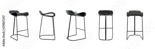 Stool All Angles Black
