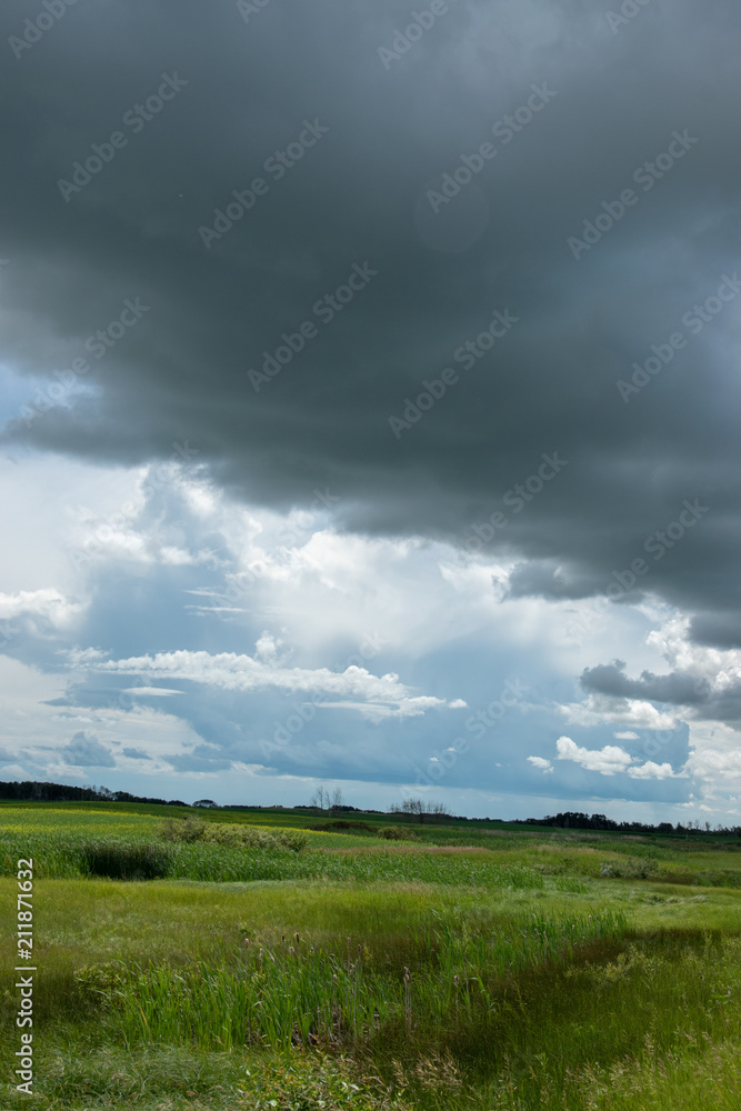Farm land north of Churchbridge, Eastern Saskatchewan, Canada. Farm land north of Churchbridge, Eastern Saskatchewan, Canada.