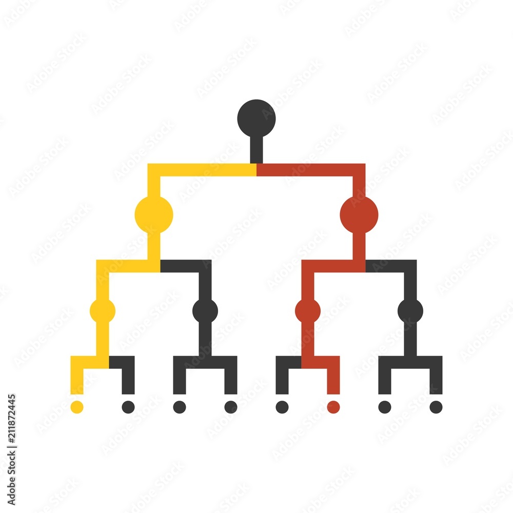 Tournament Flat icon isolated on white background, sports and soccer related Tournament Flat icon isolated on white background, sports and soccer related