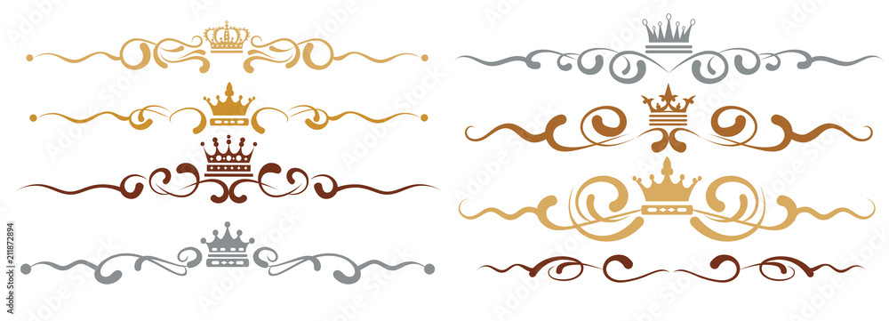 Obraz premium Drawing, sketch - vintage elements for your design