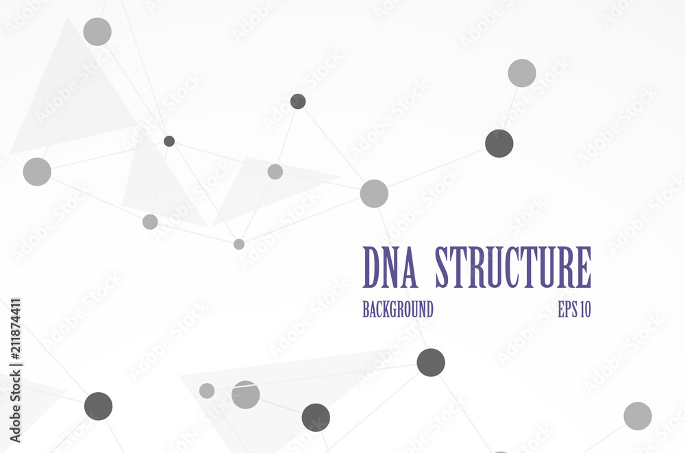 DNA abstract geometric background, layout in A4 set technology brochure flyer design template vector shadow DNA abstract geometric background, layout in A4 set technology brochure flyer design template vector shadow
