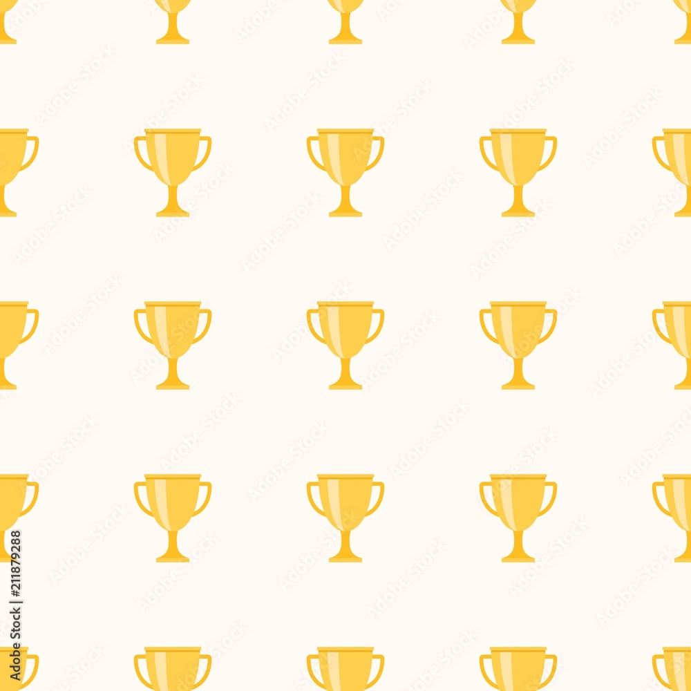 Trophy seamless pattern for wrapping paper gift, background Trophy seamless pattern for wrapping paper gift, background