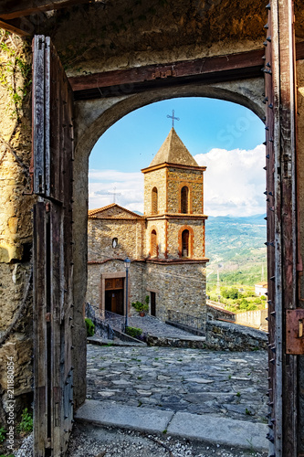 Castelnuovo at national park Cilento