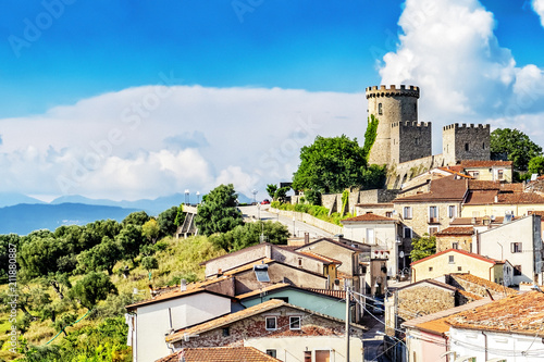 Castelnuovo at national park Cilento