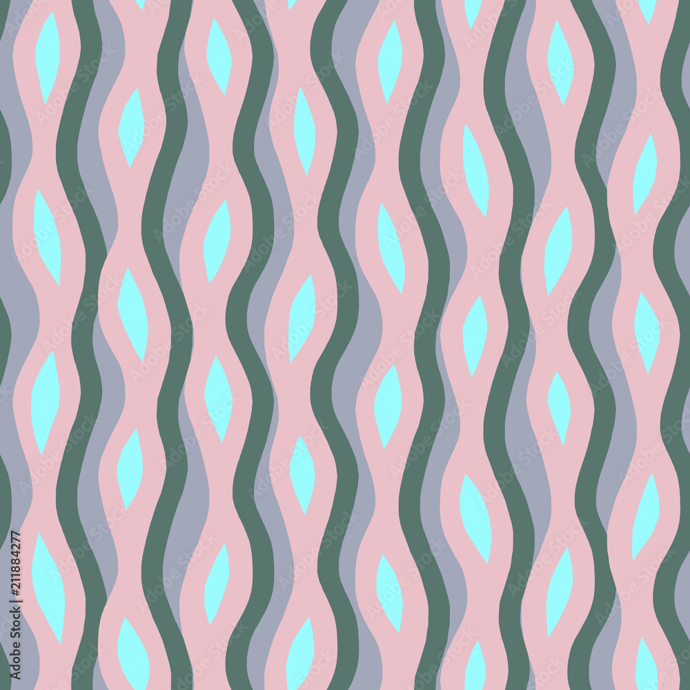 Seamless pattern wavy stripes Seamless pattern wavy stripes