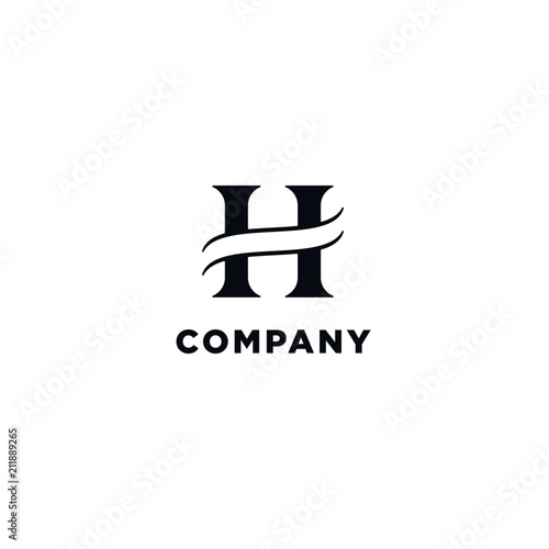 Royal Letter H logo