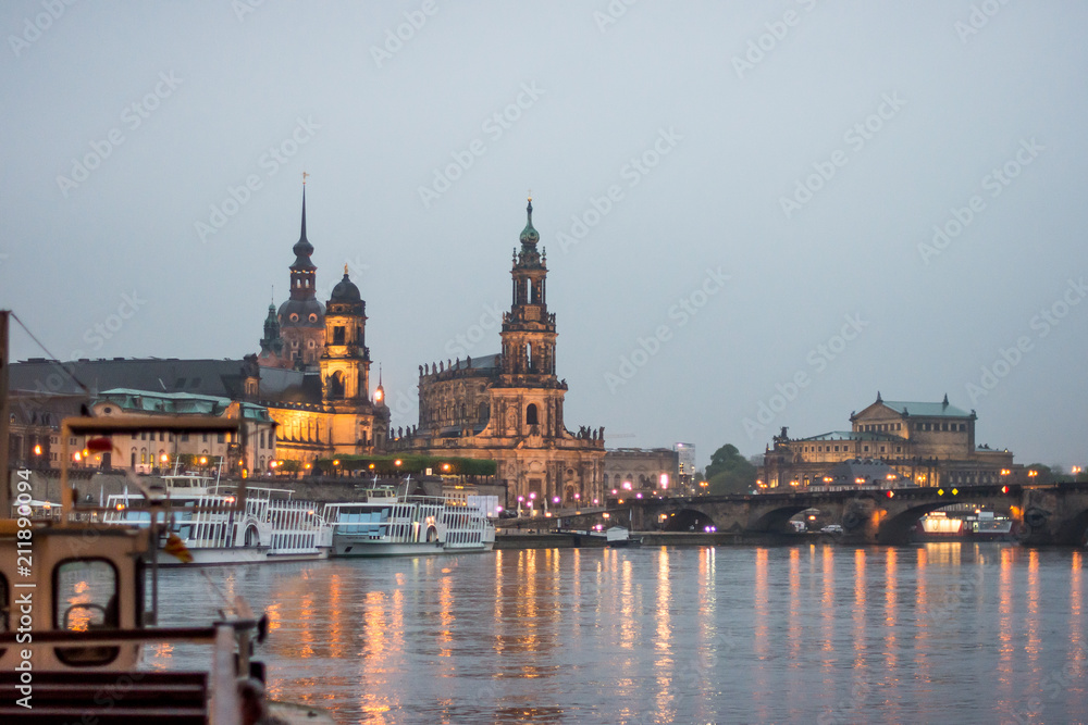 Elbe in Dresden