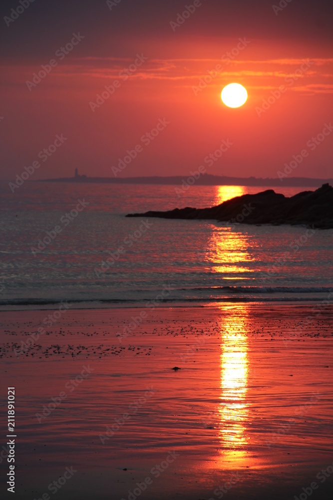 Obraz premium Matin de feu