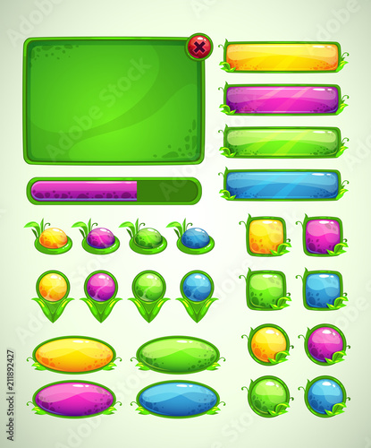 Beautiful assets for web or game development.