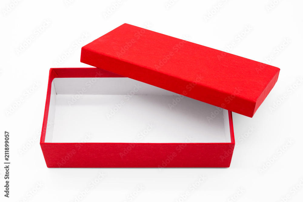 Clipping path red box on white background. Clipping path red box on white background.