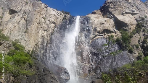 Yosemite Bridalveil Falls Medium Close Up photo