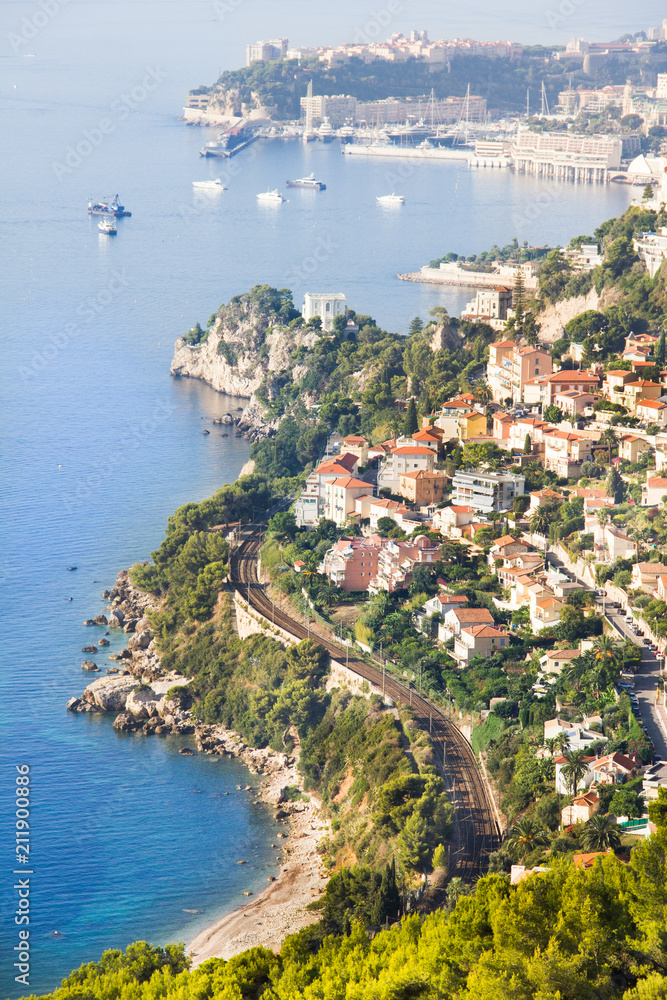 The coast of Monaco