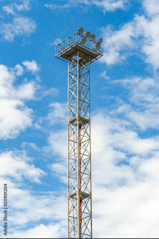 stadium lighting tower