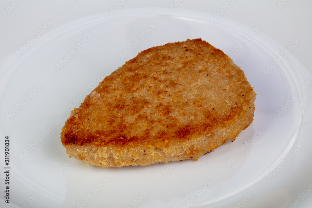Roasted fish cutlet