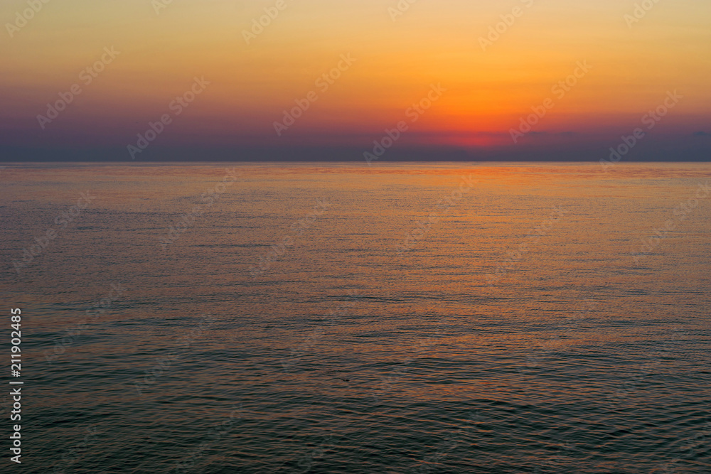 Dawn at the Sea
