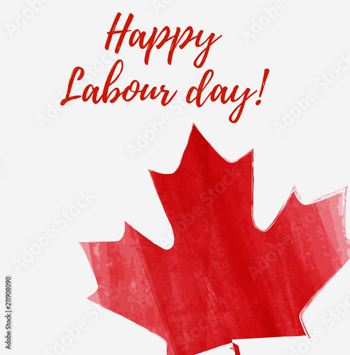 Canada Happy Labour day