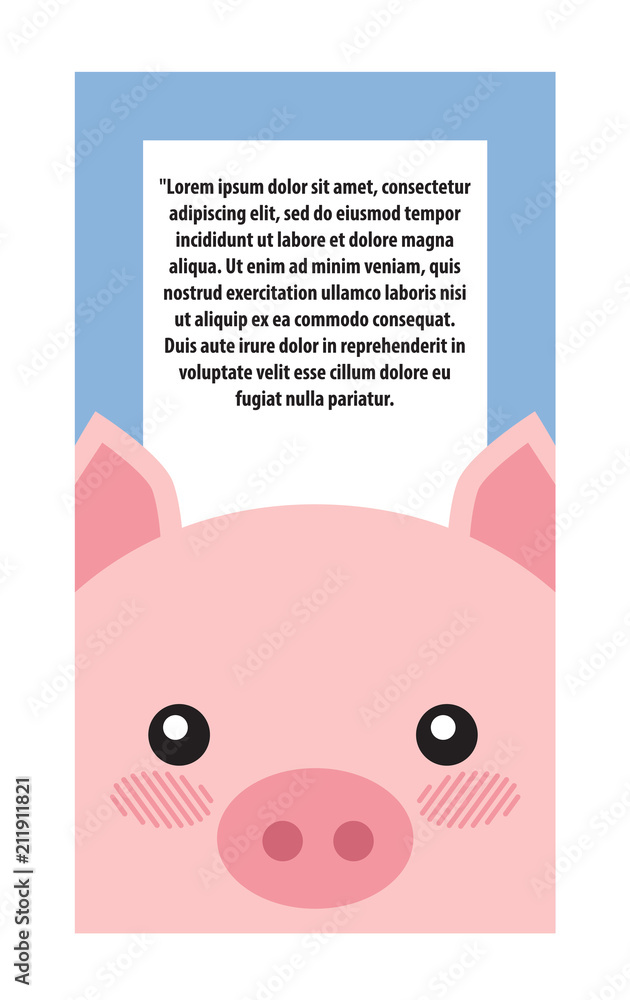 Pig Head Book Cover Design Vector Illustration Pig Head Book Cover Design Vector Illustration