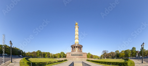 Siegessaule Victory column in Berlin Germany
