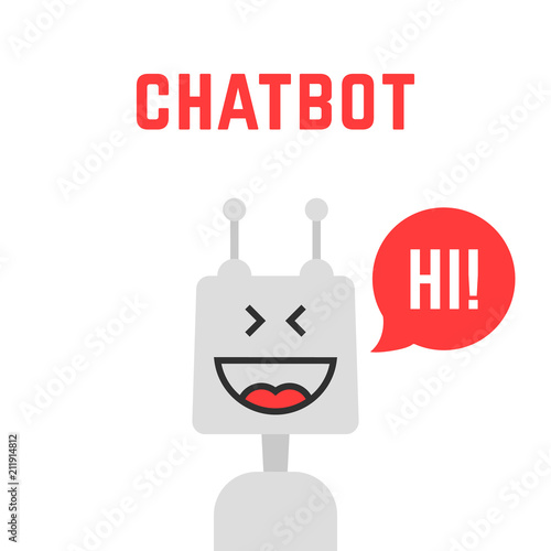 silver simple chatbot robot like assistant