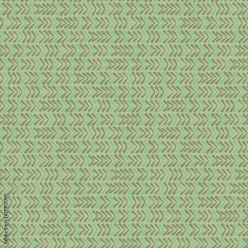 Abstract seamless vector nature ribbon chevron green pattern for wrapping, fabric, textile, ceramic, craft